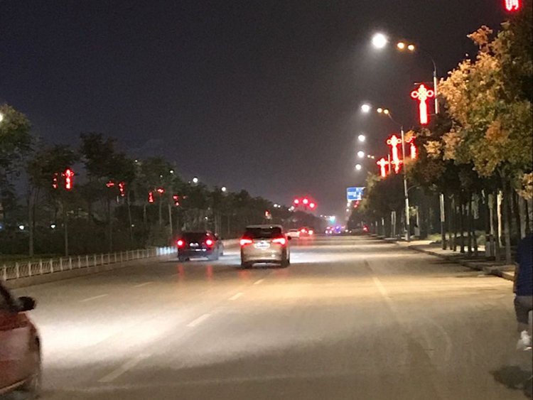 菏澤市鄆城縣水滸路、金河路照明改造